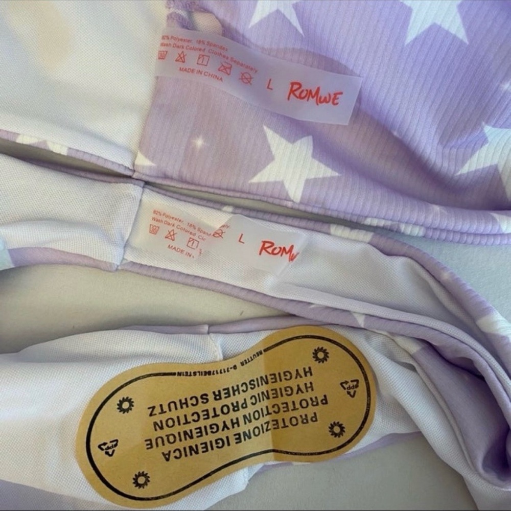 Purple Star Bikini - Picture 3 of 6
